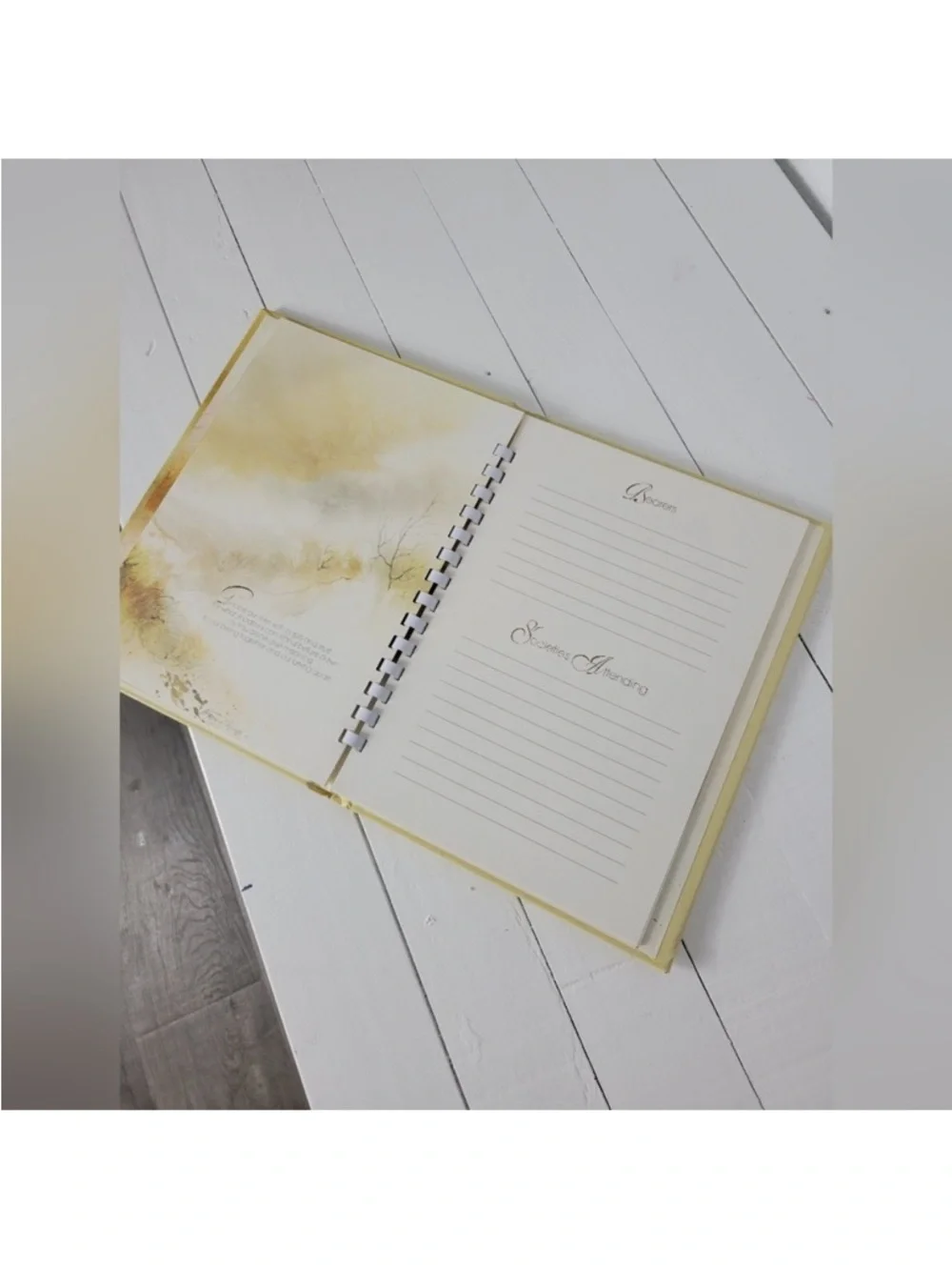 1975 Hillside Memorial & Park Mortuary;Funeral book artist Peggy Brown
